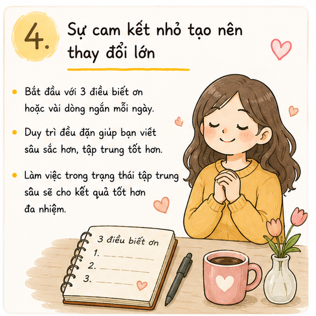 Journaling - xây dựng lộ trình và thói quen